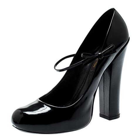 Louis Vuitton Fetish Mary Jane Patent Leather Pumps 